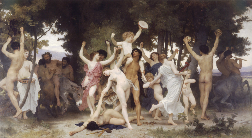 William Adolphe Bouguereau, "The Youth of Bacchus" (1884)